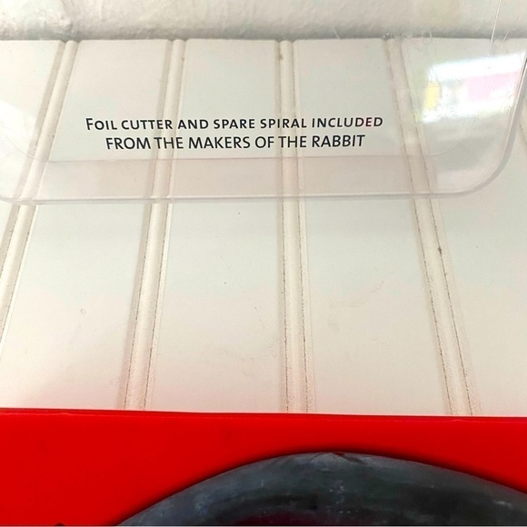 Houdini Lever Corkscrew Spare Spiral Included by Metrokane Missing Foil Cutter - Picture 3 of 4